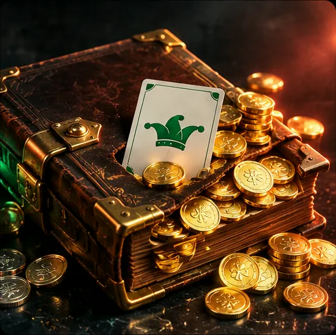 Joker’s Ledger slot cover